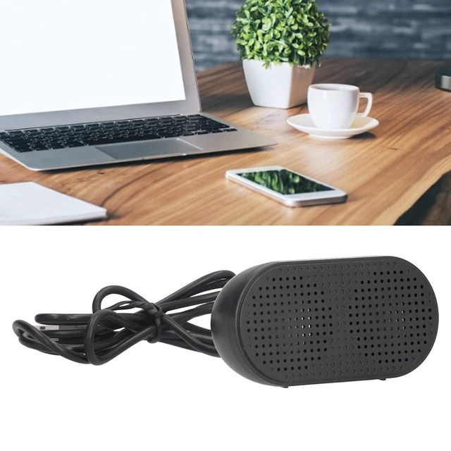 Alt view image 6 of 7 - Zerodis USB Computer Speaker, Small PC Sound Bar for Laptop Desktop Computer, Portable Stereo Speaker with USB Power, Plug and Play for Home Office Music Outdoor