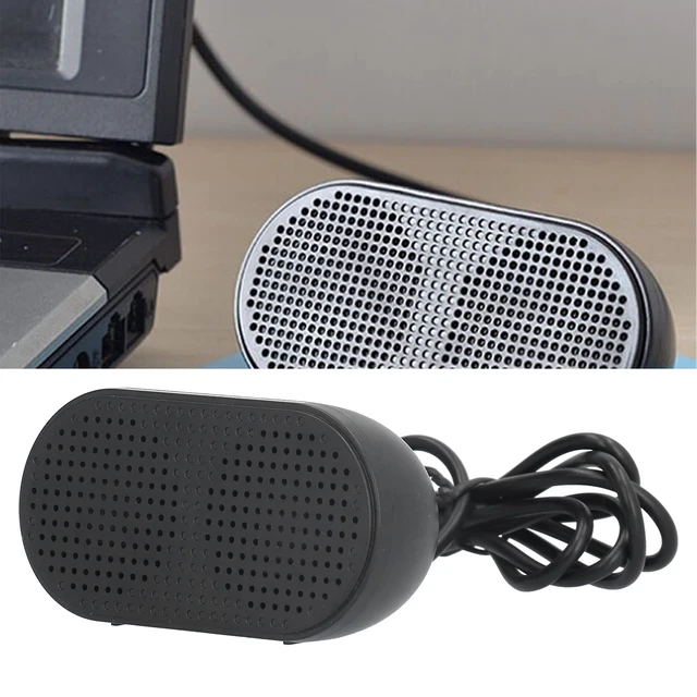 Alt view image 7 of 7 - Zerodis USB Computer Speaker, Small PC Sound Bar for Laptop Desktop Computer, Portable Stereo Speaker with USB Power, Plug and Play for Home Office Music Outdoor