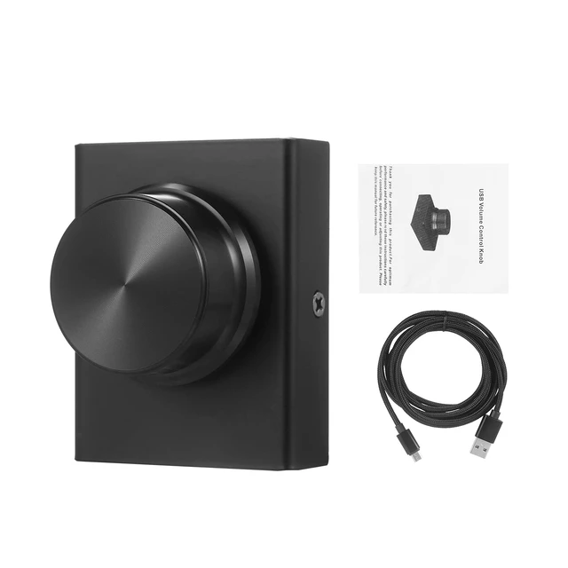 Alt view image 2 of 7 - ERYUE USB Volume Control Knob, USB Volume Control Knob One Key Mute Volume Controller for Computer Laptop Plug and Play PC Speaker Audio Adjuster Compatible with Win 10/8/ 7/ Vista/XP/Mac