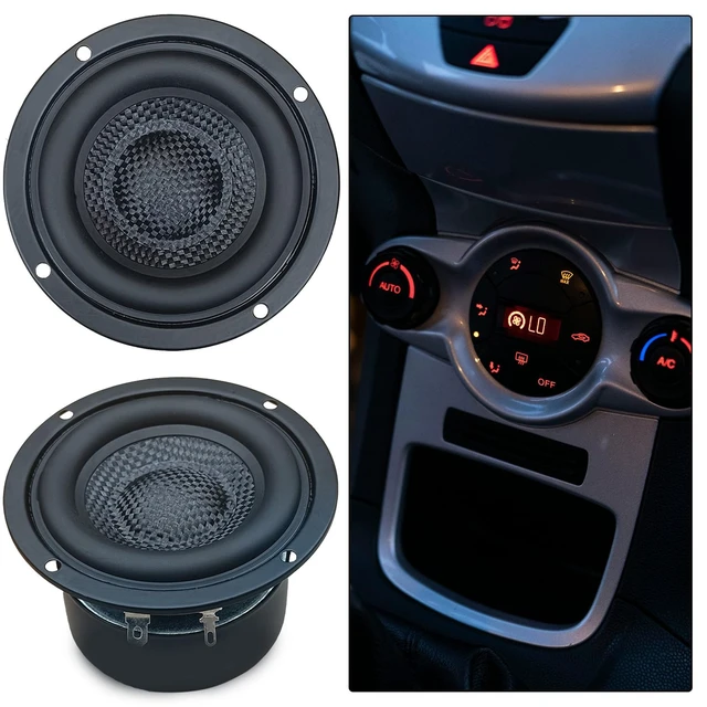 Alt view image 2 of 7 - Haoyull Waterproof 3inch Glass Fiber Cones Woofers Subwoofer HiFi Speakers, Low Frequency Powerful Bass, 4Ohm 25W