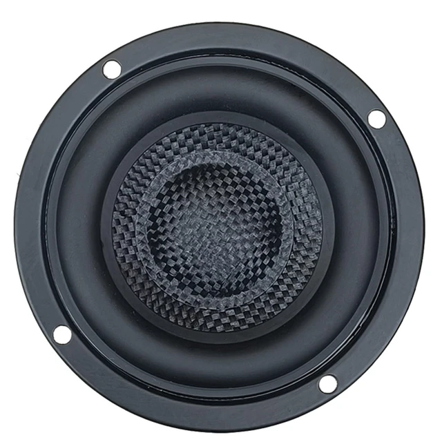 Alt view image 5 of 7 - Haoyull Waterproof 3inch Glass Fiber Cones Woofers Subwoofer HiFi Speakers, Low Frequency Powerful Bass, 4Ohm 25W