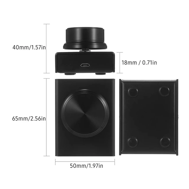 Alt view image 7 of 7 - ERYUE USB Volume Control Knob, USB Volume Control Knob One Key Mute Volume Controller for Computer Laptop Plug and Play PC Speaker Audio Adjuster Compatible with Win 10/8/ 7/ Vista/XP/Mac