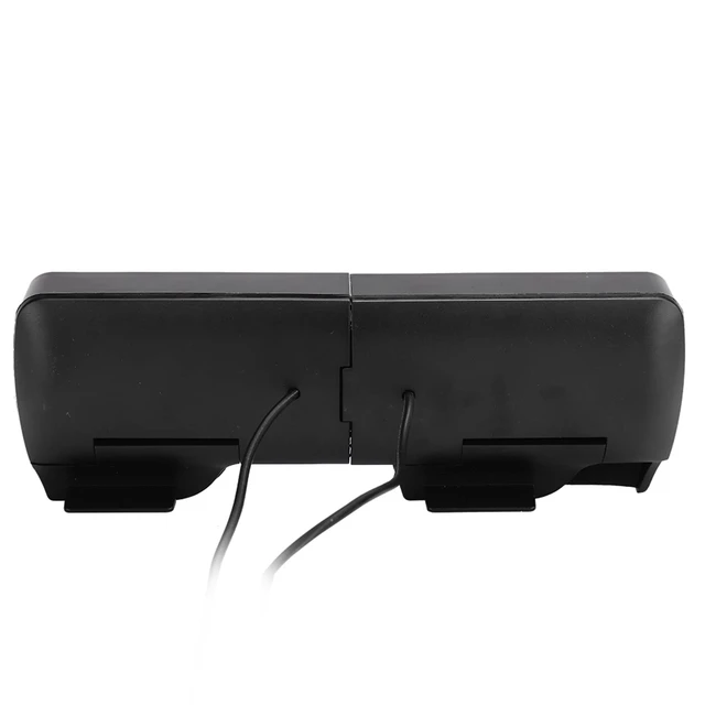 Alt view image 2 of 7 - USB Mini Soundbar, Portable Soundbar Speaker with 3.5mm Plug, Desktop Audio Speaker for Laptop, PC, TV, Smartphone