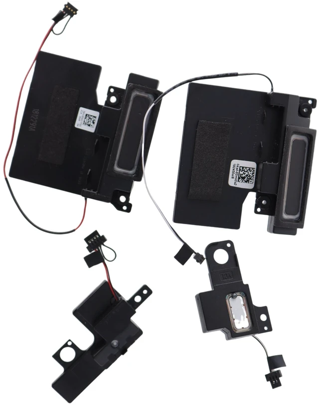 Alt view image 2 of 6 - Deal4GO Front & Rear Internal Speaker kit L38123-001 Assembly Replacement for HP Spectre x360 15-DF 15-DF1033DX 15-DF0013DX