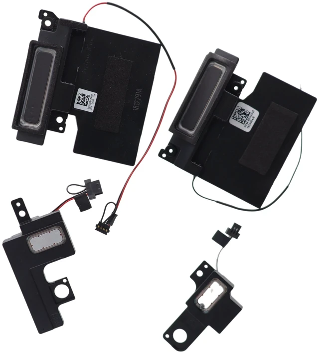 Alt view image 3 of 6 - Deal4GO Front & Rear Internal Speaker kit L38123-001 Assembly Replacement for HP Spectre x360 15-DF 15-DF1033DX 15-DF0013DX