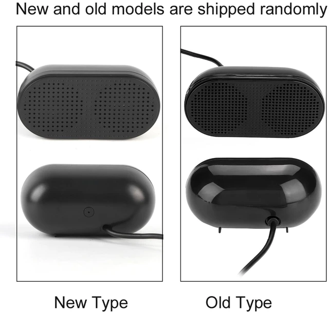 Alt view image 6 of 7 - SUNGOOYUE Portable USB Wired Speaker, Dual 4 1.5W Mini Speaker with Power Supply & Audio Multifunction USB Cable for Laptop Desktop