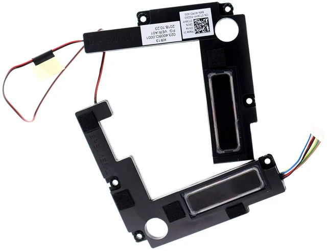 Alt view image 3 of 4 - Deal4GO Left & Right Internal Speakers Set Replacement for Dell Inspiron 13 7370 7373 7378 7380 7570 P83G 023.400BD.0001 0TJXHY TJXHY