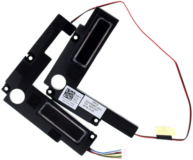Alt view image 4 of 4 - Deal4GO Left & Right Internal Speakers Set Replacement for Dell Inspiron 13 7370 7373 7378 7380 7570 P83G 023.400BD.0001 0TJXHY TJXHY