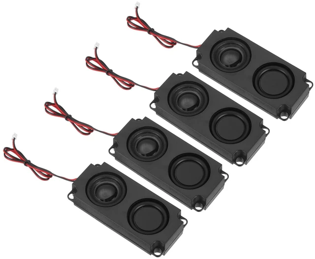Main image of uxcell 4pcs Speakers 5Watt 8 Ohm Mini Speaker Micro with PH2.0mm Interface | for Advertising Machines LCD TV Monitors Small Electronic Projects