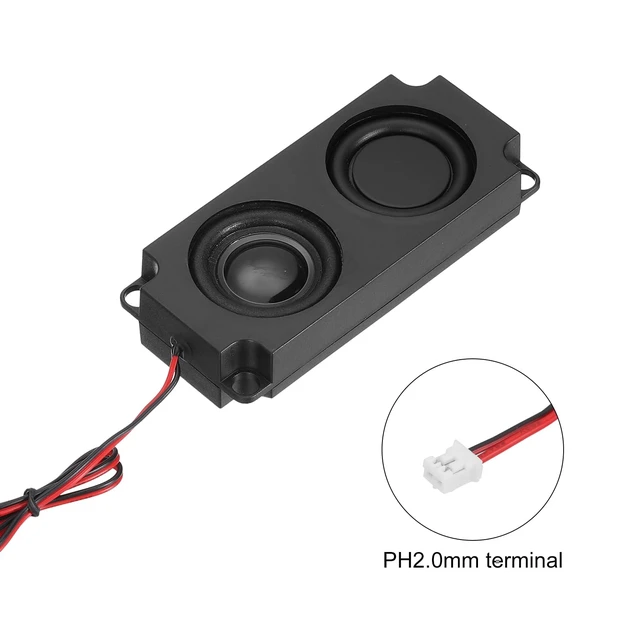 Alt view image 3 of 7 - uxcell 4pcs Speakers 5Watt 8 Ohm Mini Speaker Micro with PH2.0mm Interface | for Advertising Machines LCD TV Monitors Small Electronic Projects