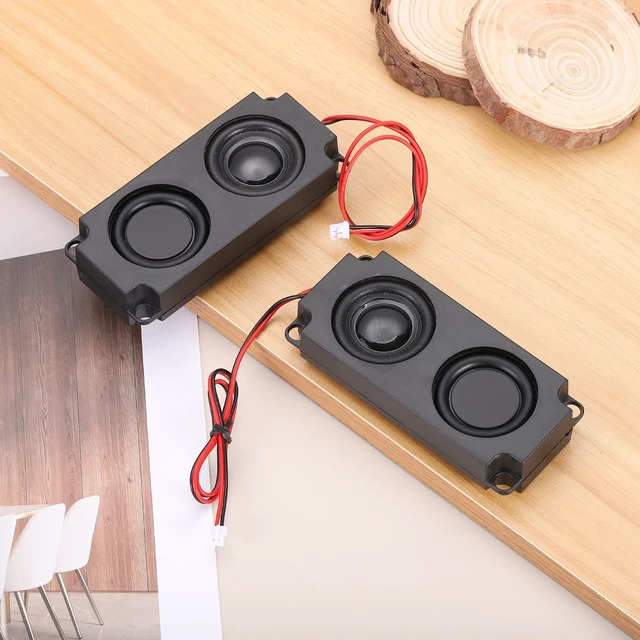 Alt view image 7 of 7 - uxcell 4pcs Speakers 5Watt 8 Ohm Mini Speaker Micro with PH2.0mm Interface | for Advertising Machines LCD TV Monitors Small Electronic Projects