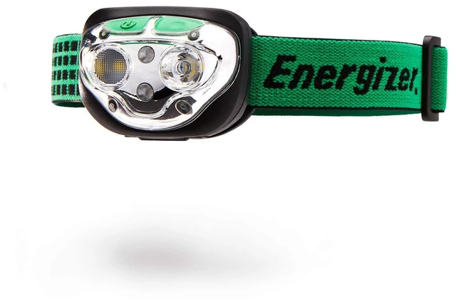 Main image of Energizer Vision LED Rechargeable Headlamp, Water Resistant Bright LED Headlamp for Outdoors, Camping Gear and Hurricane Supplies, Includes USB Charging Cable, Pack of 1