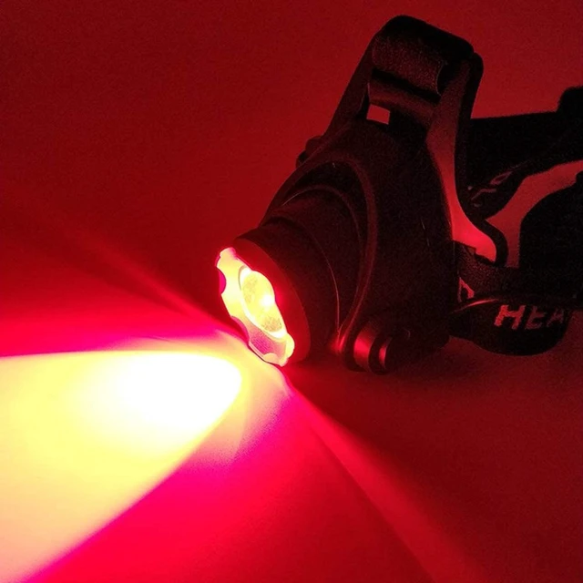 Alt view image 3 of 7 - GRACETOP Red Light Headlamp, Zoomable 3-Mode LED Head Lamp | with Adjustable Angle for Camping, Hiking, Fishing, Reading and Night Activities