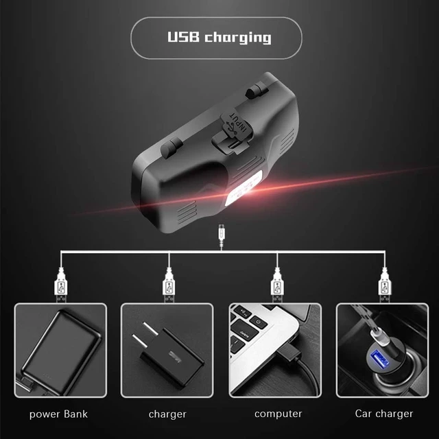 Alt view image 5 of 7 - GRACETOP Red Light Headlamp, Zoomable 3-Mode LED Head Lamp | with Adjustable Angle for Camping, Hiking, Fishing, Reading and Night Activities