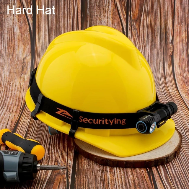 Alt view image 3 of 7 - SecurityIng Rechargeable LED Headlamp, 1130 Lumen Super Bright with 9 Modes, Waterproof, Portable, Durable, Magnetic Charging, Right Angle Flashlight for Outdoor Activities