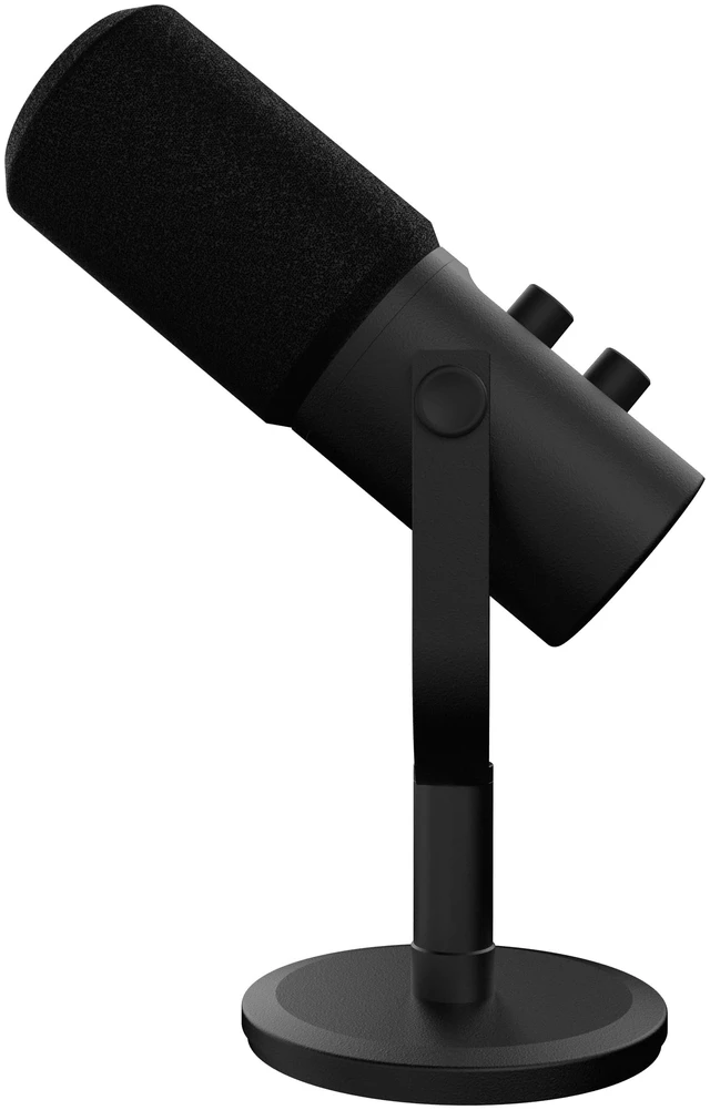 Main image of NU31 NMIC1 USB XLR Microphone for PC, Windows/Mac Dynamic Cardioid, 24-bit/192kHz, Active Noise Cancellation, 3.5mm Headphone Output, Gain Control, All-Metal, Black, N3MIC1-BL