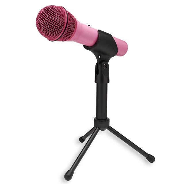 Alt view image 3 of 5 - SAMSON Q2U USB and XLR Handheld Dynamic Microphone | Cardioid Polar Pattern for Podcasting and Live Streaming Pink