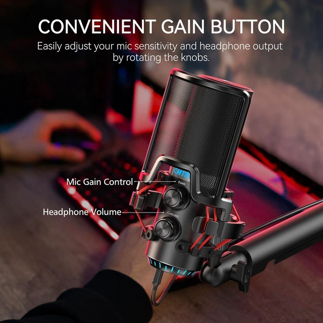 Alt view image 4 of 6 - CMTECK USB Microphone for PC
