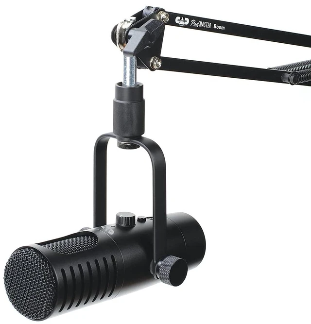 Alt view image 2 of 7 - CAD Audio E90 Dynamic Front-Address Broadcast Microphone XLR & USB-C Out