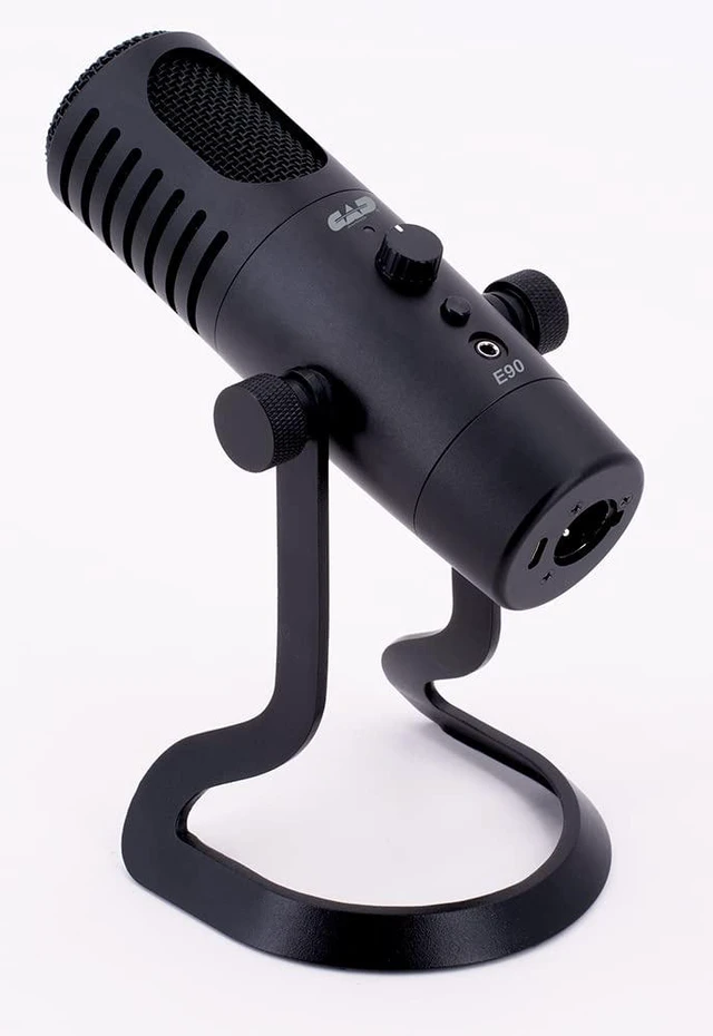 Main image of CAD Audio E90 Dynamic Front-Address Broadcast Microphone XLR & USB-C Out