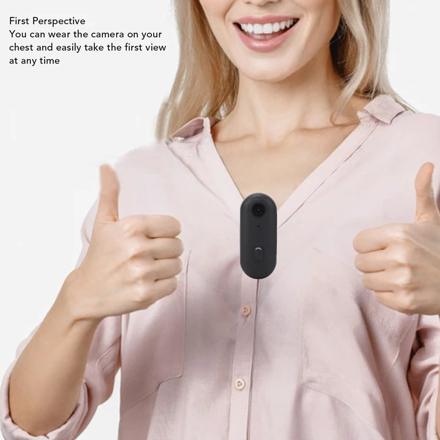 Alt view image 3 of 7 - Mini Action Camera, 1080P Thumb Action Camera 120 Degree Wide Angle Sports Camera Portable Small Body Camera Wearable Camera with Clip for Vlogging, Sports, Traveling