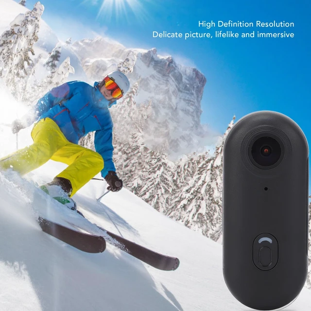 Alt view image 2 of 7 - Mini Action Camera, 1080P Thumb Action Camera 120 Degree Wide Angle Sports Camera Portable Small Body Camera Wearable Camera with Clip for Vlogging, Sports, Traveling