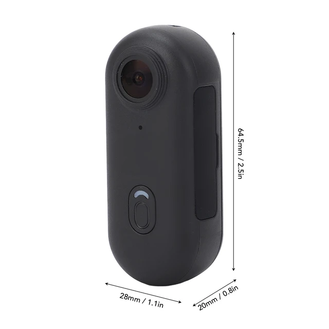 Alt view image 7 of 7 - Mini Action Camera, 1080P Thumb Action Camera 120 Degree Wide Angle Sports Camera Portable Small Body Camera Wearable Camera with Clip for Vlogging, Sports, Traveling