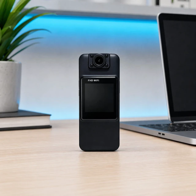Alt view image 3 of 7 - YUESHANHAI 4K Thumb-Type Action Camera.Body Camera with Audio.mini Camera | 130° Wide Angle, 2.0 Stabilization