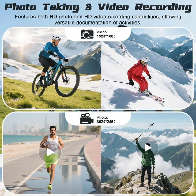 Alt view image 2 of 7 - Mini Body Camera HD 1080P Thumb Action Cam, Wearable Body Cam with 64GB Card Night Vision 0.9 Display Magnetic Pendant, POV Cam Small Pocket Camera Portable Sports Cam for Pet Cycling Vlogging