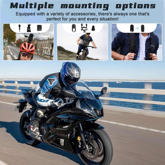 Alt view image 6 of 7 - Mini Body Camera HD 1080P Thumb Action Cam, Wearable Body Cam with 64GB Card Night Vision 0.9 Display Magnetic Pendant, POV Cam Small Pocket Camera Portable Sports Cam for Pet Cycling Vlogging
