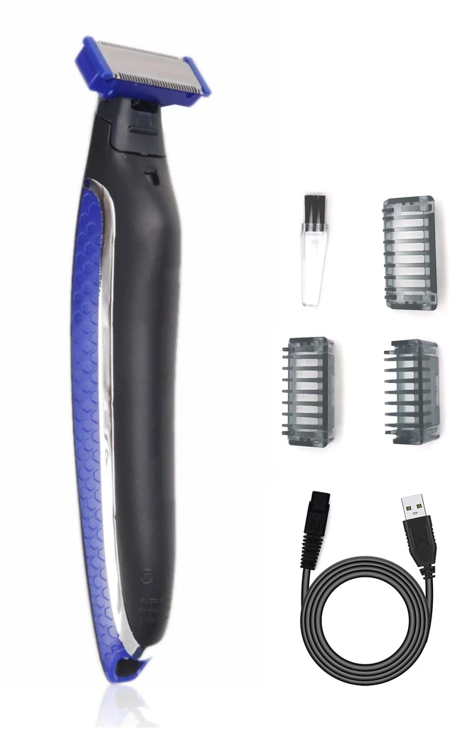 Main image of Mens Hair Trimmer & Body Shaver that Trims, Edges, Shaves, and Grooms - Rechargeable Beard Trimmer for Men