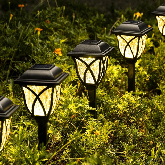 Main image of Solpex Solar Pathway Lights Outdoor, LED Solar Garden Lights, Waterproof Solar Landscape Lights for Lawn, Patio, Yard, Garden, Walkway. (6 Pack)