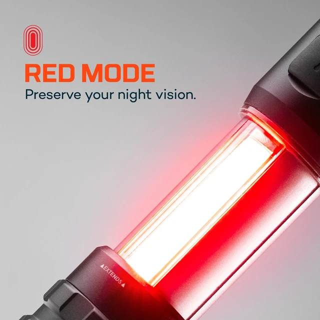 Alt view image 4 of 7 - NEBO SLYDE KING Flashlight | High Lumens, Rechargeable COB Work Light & LED Flashlight, Waterproof, Magnetic Base, Great for Camping & Hunting, Includes Charging Cable