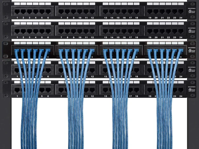 Alt view image 6 of 6 - Monoprice Cat7 15ft Blue Patch Cable Double Shielded (S/FTP) 26AWG 10G Pure Bare Copper Snagless RJ45 Entegrade Series Ethernet Cable