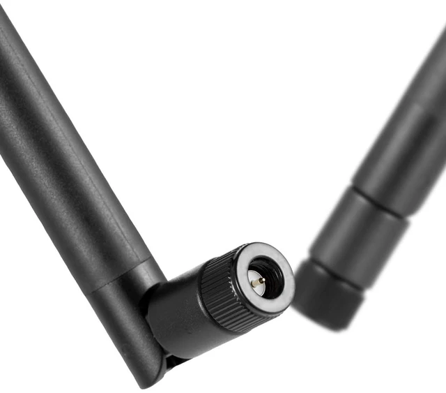 Alt view image 4 of 7 - POBADY 4PCS Dual Band WiFi Antenna 2.4GHz 5GHz 5.8GHz Antenna SMA Male Antenna 5dBi 19cm/7in for WiFi Router Wireless Camera DVR Reverse Monitor
