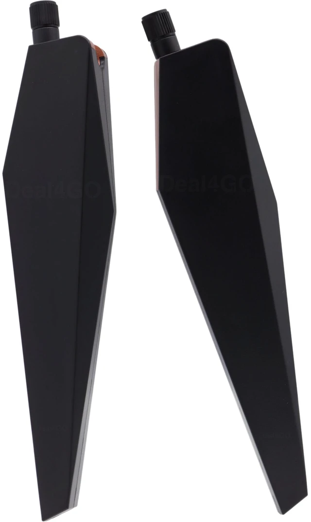Alt view image 4 of 5 - Deal4GO 2-Pack GENUINE High Gain SMA External WiFi Antenna PULLED from RT-AC5300 WLAN Card Wireless Router Antenna, Black, 5300ANT2