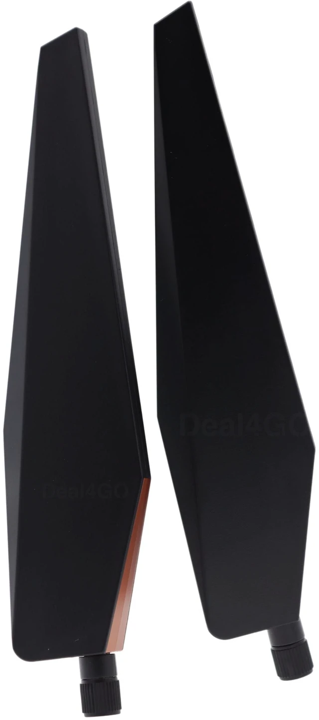 Alt view image 5 of 5 - Deal4GO 2-Pack GENUINE High Gain SMA External WiFi Antenna PULLED from RT-AC5300 WLAN Card Wireless Router Antenna, Black, 5300ANT2