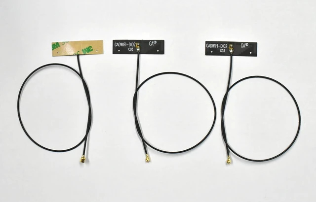 Main image of Bluetooth/WiFi Dual Bands FPC Antenna (2.4GHz/5GHz) with IPEX1 Connector 25cm Cable Length 1.13mm Cable Diameter
