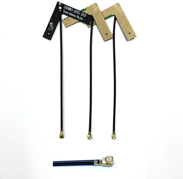 Main image of Dual Band WiFi Antenna 2.4GHz and 5GHz FPC Antenna with Adhesive Optional Cable Length and Connector Type (IPEX1, 10CM)