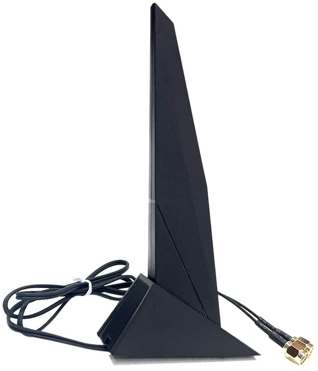 Main image of SAMXI SMA WiFi 2T2R Dual Band Wi-Fi Moving Antenna 2.4G/5G Wi-Fi 6e for ASUS Rog Strix Z270 Z370 X370 Z390 Z490 X570 Z170 X299 /Gaming B550-PLUS B650-PLUS B760-PLUS PC Desktop Computer