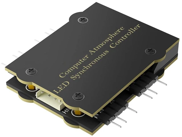 Main image of 5V 3PIN A-RGB Fan Controller, 5V Lighting Controller, Computer Atmosphere RGB LED Synchronization Controller for Desktop PC