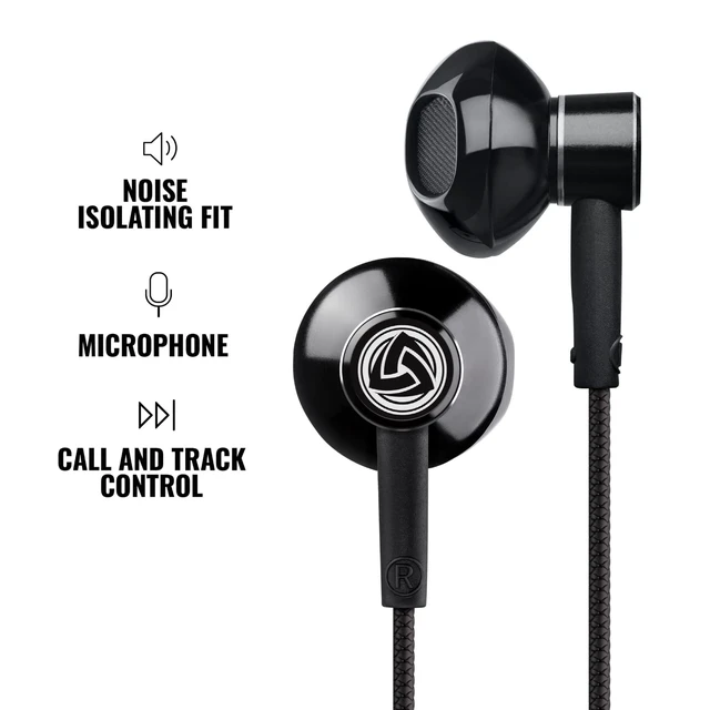 Alt view image 4 of 7 - LUDOS SPECTA Wired Earbuds in-Ear Headphones, 5 Years Warranty, Earphones with Microphone for Clear Calls, Noise Isolating, for iPhone, iPad, Samsung, Laptop, School Students, Kids, Women, Small Ears