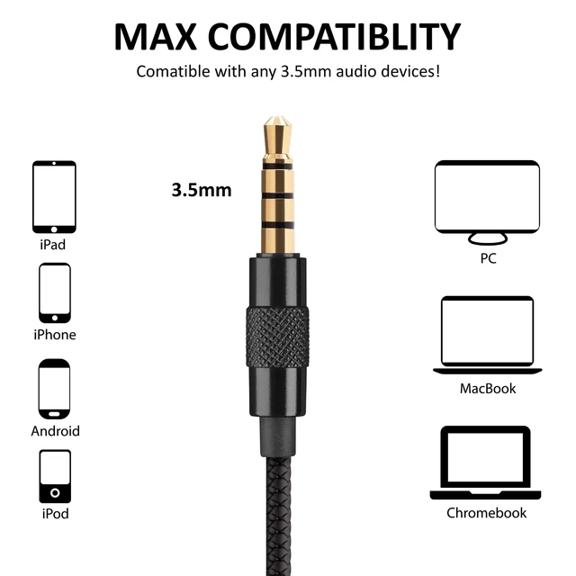 Alt view image 5 of 7 - LUDOS SPECTA Wired Earbuds in-Ear Headphones, 5 Years Warranty, Earphones with Microphone for Clear Calls, Noise Isolating, for iPhone, iPad, Samsung, Laptop, School Students, Kids, Women, Small Ears