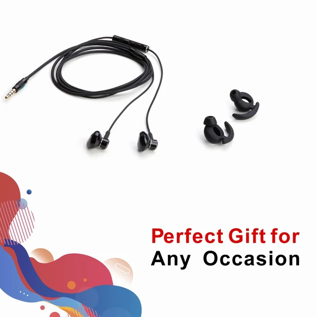 Alt view image 6 of 7 - LUDOS SPECTA Wired Earbuds in-Ear Headphones, 5 Years Warranty, Earphones with Microphone for Clear Calls, Noise Isolating, for iPhone, iPad, Samsung, Laptop, School Students, Kids, Women, Small Ears