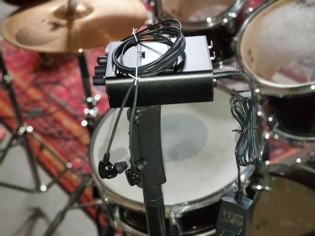 Alt view image 7 of 7 - ANLEON S1 Personal In-Ear Monitor Headphone Amplifier for drummers keyboardist guitar player vocalist bass player in-ear amp IEM system