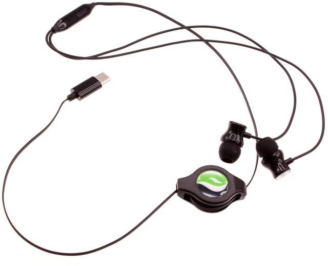 Alt view image 2 of 7 - USB-C Retractable Earphones Earbuds Compatible with iPhone 15/16/17/18/Air/Pro/Max/Plus, Galaxy S21/S22/S23/S24/S25/S26/Plus/Ultra, Z Fold, Pixel 9/10/11/Pro/XL