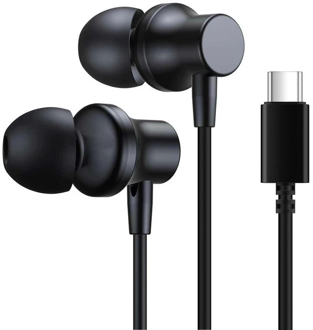 Alt view image 7 of 7 - USB-C Retractable Earphones Earbuds Compatible with iPhone 15/16/17/18/Air/Pro/Max/Plus, Galaxy S21/S22/S23/S24/S25/S26/Plus/Ultra, Z Fold, Pixel 9/10/11/Pro/XL