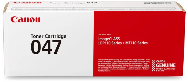 Main image of Canon Genuine 047 Black Toner Cartridge Compatible with LBP113w, MF113w
