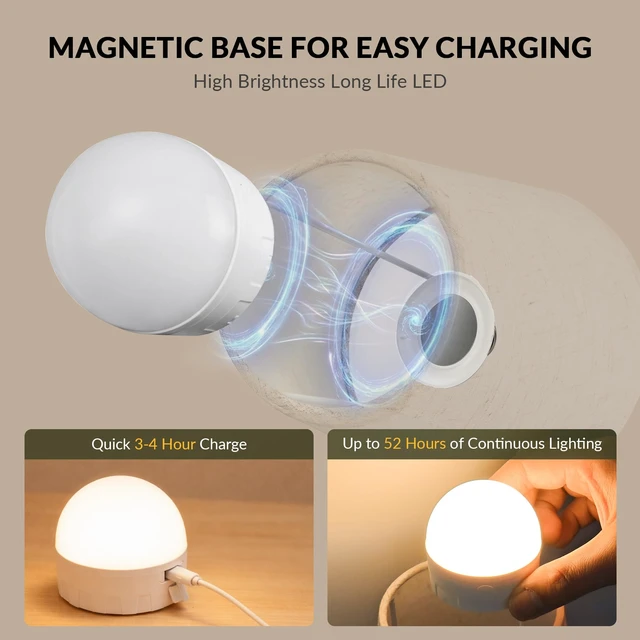 Alt view image 2 of 7 - Konvixon Battery Operated Wall Sconces Set of Two, 3CCT with Remote, Gold | Wireless Rechargeable Wall Lights with 5200mAh Dimmable Magnetic LED Bulbs, Wall Lamp for Living RoomBedroomHallway Decor