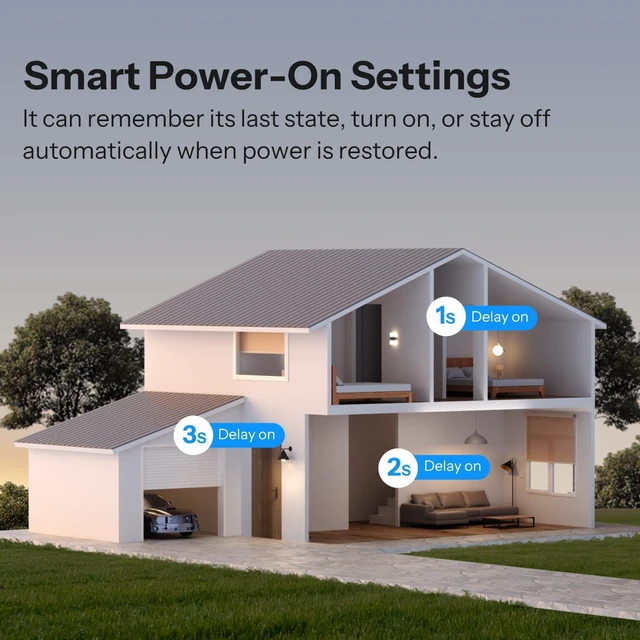 Alt view image 7 of 7 - SONOFF MINI Duo, Matter Over WiFi, 2-Chanel WiFi Smart Switch, 16A Total Load, Remote & Automated Control, Neutral Required, Alexa/Google Assistant Compatible, 2-Pack